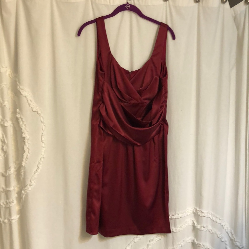 Spiegel Cocktail Dress dark red size 14